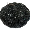 Party City Home Décor|Rhinestone Black Plastic Pumpkin, 7.3In X 5.2In