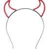 Party City Headbands, Tails-Rhinestone Devil Headband