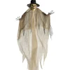 Party City Hanging Decorations|Scary Scarecrow Hanging Decoration, 7Ft