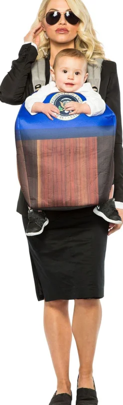 Women Party City Funny|Secret Service & Potus Parent & Baby Costume