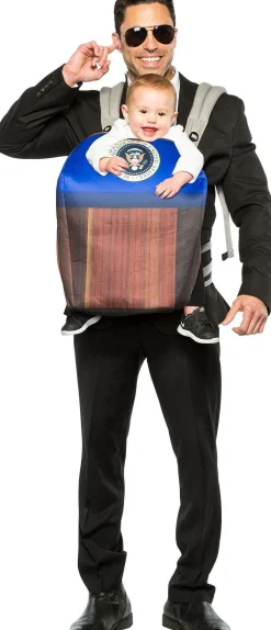 Women Party City Funny|Secret Service & Potus Parent & Baby Costume