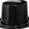 Party City Hats-Shiny Black Top Hat