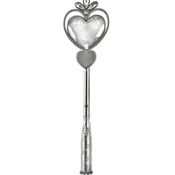 Party City Tiaras, Crowns-Silver Disney Princess Tiara & Wand Costume Accessory Kit