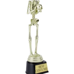 Party City Favors & Favor Bags|Skeleton Best Costume Trophy