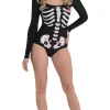 Party City Scary-Skeleton Bodysuit - Day Of The Dead