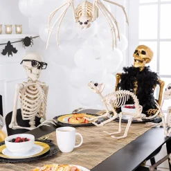 Party City Skeletons|Skeleton Cat Decoration, 18In X 10.25In