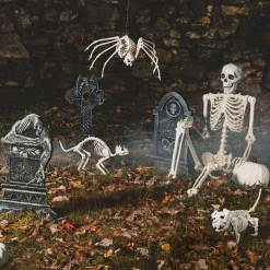 Party City Skeletons|Skeleton Cat Decoration, 18In X 10.25In