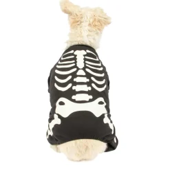 Party City Dog & Pet Costumes-Skeleton Dog Pajamas