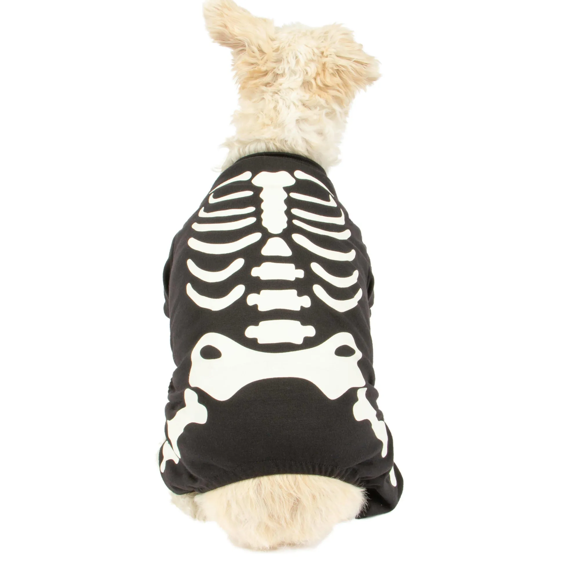 Party City Dog & Pet Costumes-Skeleton Dog Pajamas