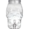 Party City Boneyard Glam|Skull Plastic Drink Dispenser, 1Gal
