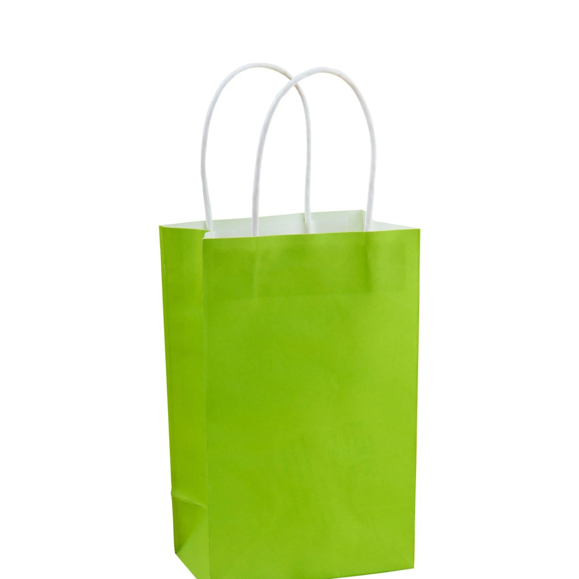 Party City Favors & Favor Bags|Small Green Paper Gift Bag, 5.25In X 8.25In