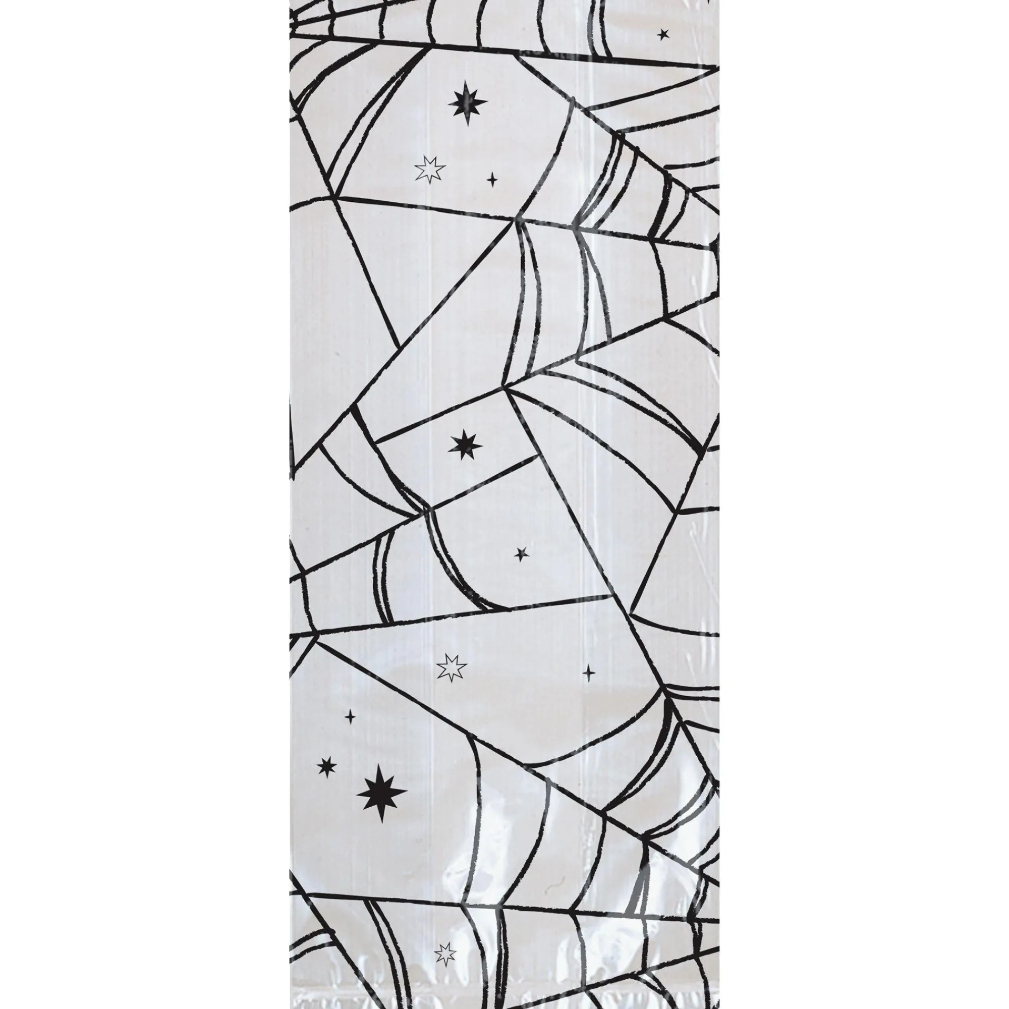 Party City Trunk Or Treat|Small Spiderweb Halloween Cellophane Treat Bags With Twist Ties, 4In X 9.5In, 20Ct