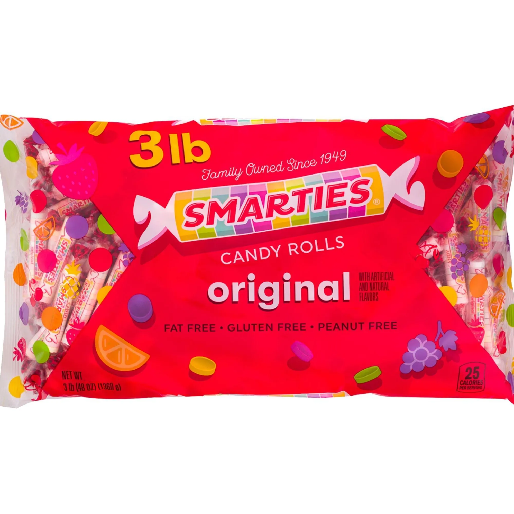 Smarties Bulk Candy- Candy Rolls 185Ct