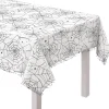 Party City Wicked Haunting|Spiderweb Night Clear Plastic Table Cover, 54In X 108In