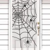 Party City Decorations|Spiderweb Plastic Door Cover, 2.8Ft X 5.4Ft