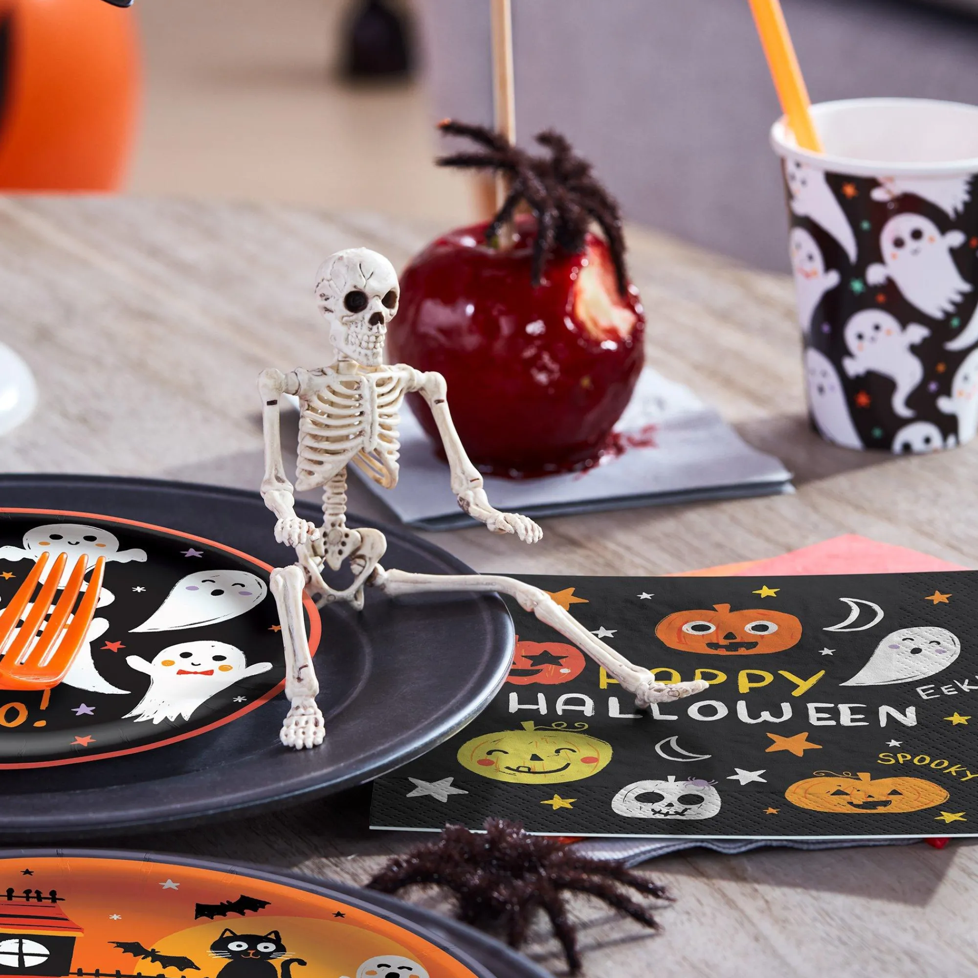 Party City Spooky Friends|Spooky Friends Halloween Paper Cups, 9Oz, 50Ct