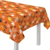 Party City Tableware & Serveware|Spooky Friends Halloween Flannel-Backed Vinyl Tablecloth, 52In X 90In