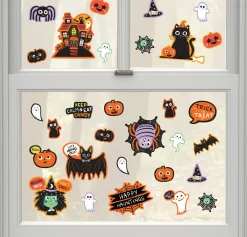 Party City Spooky Friends|Spooky Friends Halloween Cardstock Cutouts, 30Pc