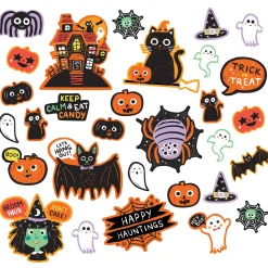 Party City Spooky Friends|Spooky Friends Halloween Cardstock Cutouts, 30Pc