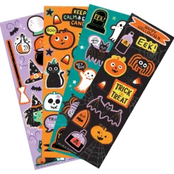 Party City Favors & Favor Bags|Spooky Friends Halloween Stickers, 4 Sheets