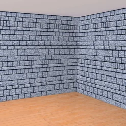 Party City Window & Wall Décor|Stone Wall Room Roll