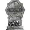 Party City Tombstones & Fencing|The Dead Will Rise Tombstone