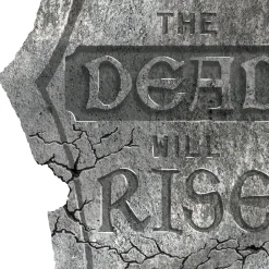 Party City Tombstones & Fencing|The Dead Will Rise Tombstone