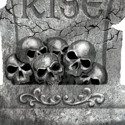 Party City Tombstones & Fencing|The Dead Will Rise Tombstone
