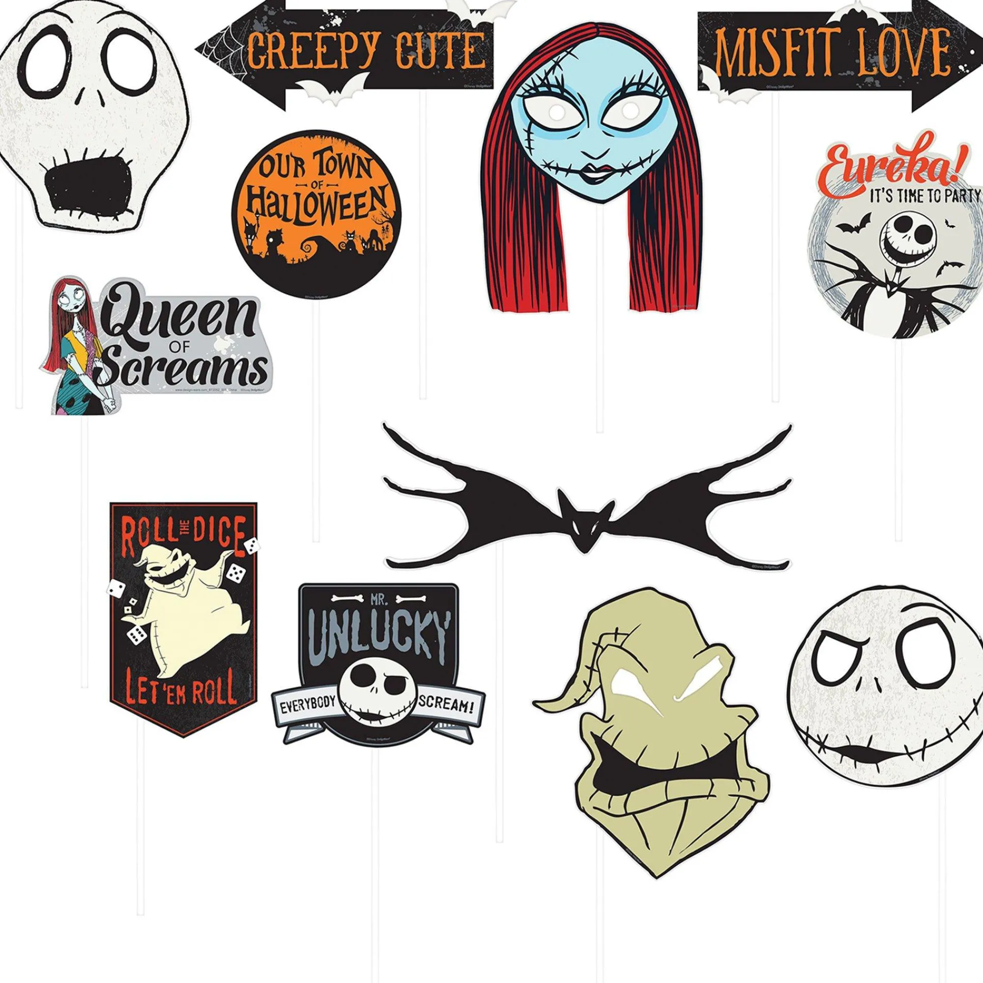 Party City Trunk Or Treat|The Nightmare Before Christmas Scene Setter With Photo Booth Props