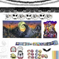 Disney Channel Trunk Or Treat|The Nightmare Before Christmas Trunk-Or-Treat Decorating Kit, 41Pc