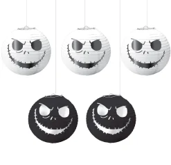 Party City Decorations|The Nightmare Before Christmas Paper Lanterns 5Ct