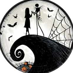 Party City The Nightmare Before Christmas|The Nightmare Before Christmas Lunch Plates 8Ct