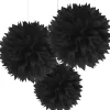 Party City Boneyard Glam|Tissue Pom Poms 3Ct