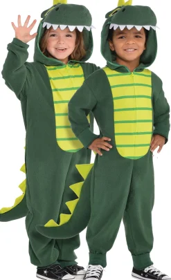 Party City Animal|Toddler Zipster Dinosaur One Piece Costume