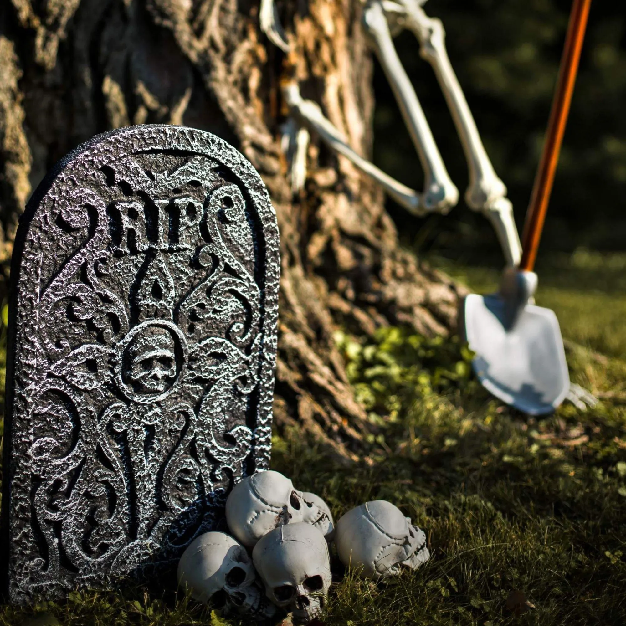 Party City Tombstones & Fencing|Tombstone Decoration Set 5Ct