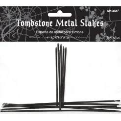 Party City Yard Stakes & Signs|Tombstone Metal Stakes 6Ct