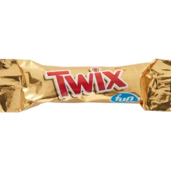 Twix Chocolate Candy- Fun Size Caramel & Milk Chocolate Cookie Bars Bag, 20Pc