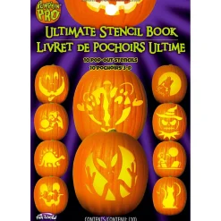 Party City Pumpkin Carving Kits|Ultimate Pumpkin Carving Stencil Book