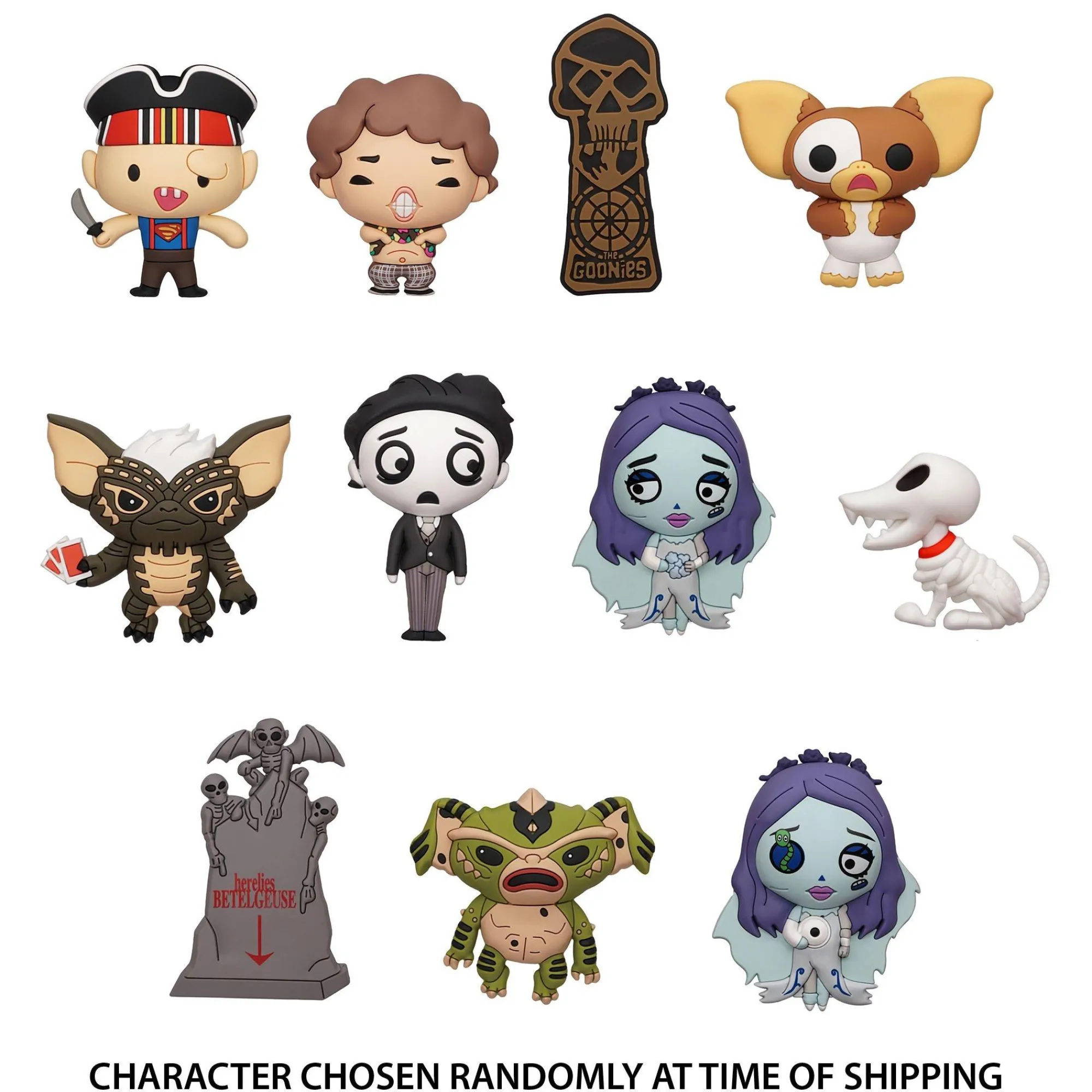 Party City Favors & Favor Bags|Warner Bros Horror 3D Foam Plastic Bag Clip Mystery Pack, 2.5In