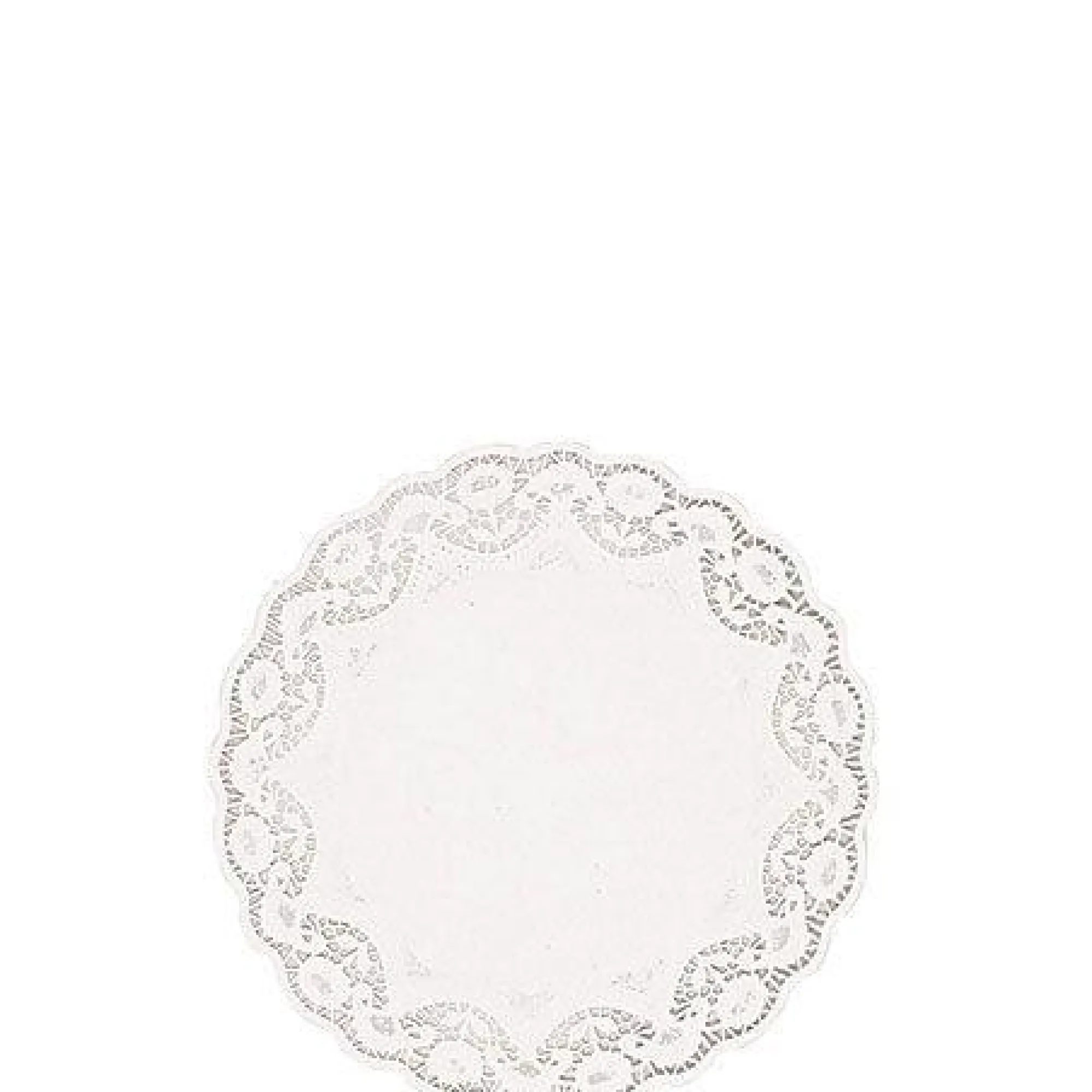 Party City Baking Supplies-White Round Paper Doilies 40Ct