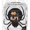 Party City Spiders & Webbing|White Stretch Spider Web, 40 Sq Ft