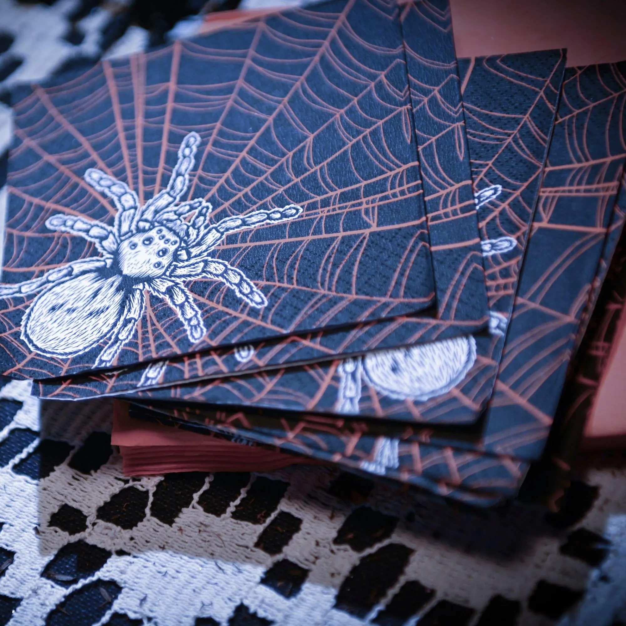 Party City Tableware & Serveware|Wicked Hauntings Paper Beverage Napkins, 5In, 40Ct