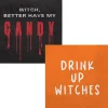 Party City Wicked Haunting|Witch Paper Beverage Napkins, 5In, 16Ct