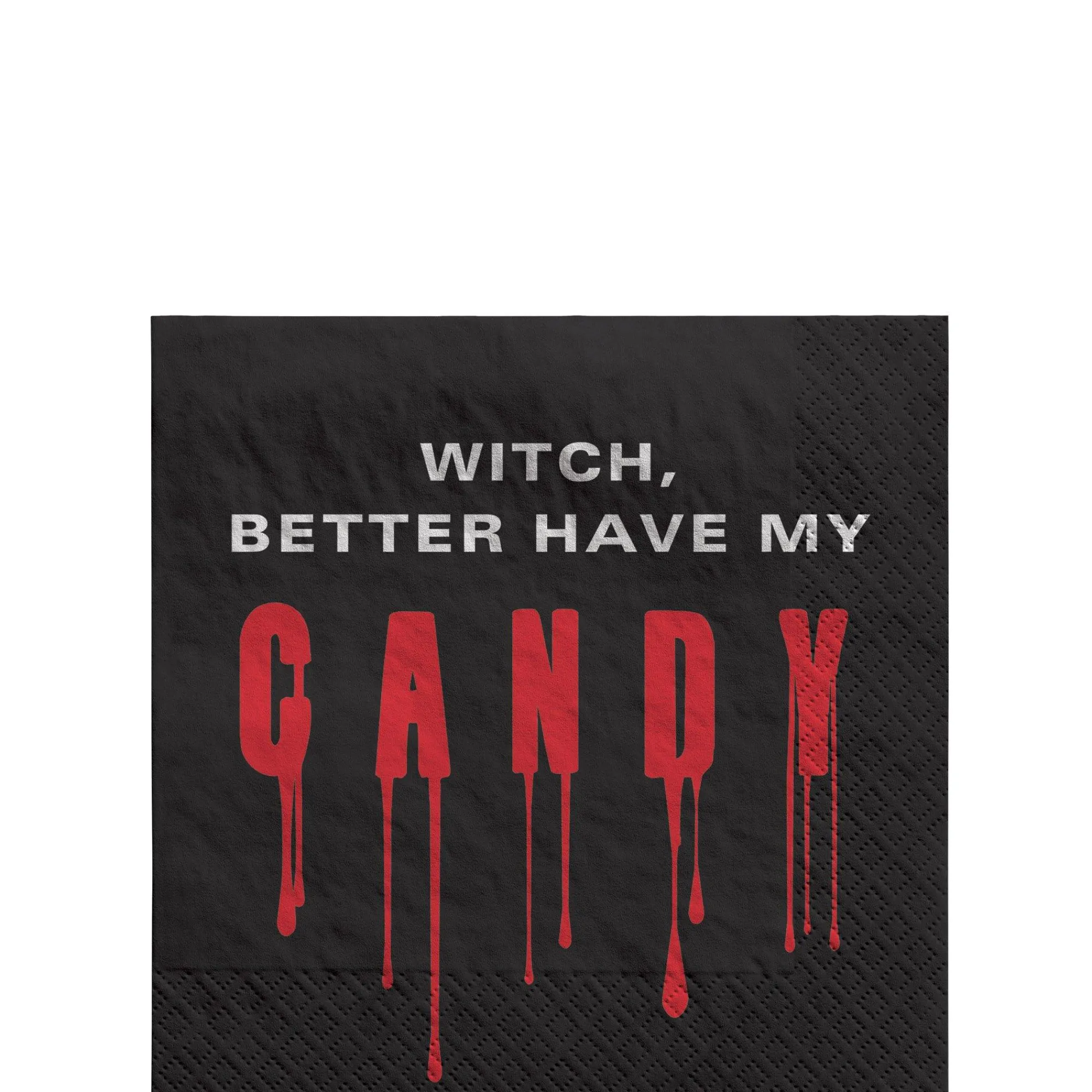 Party City Wicked Haunting|Witch Paper Beverage Napkins, 5In, 16Ct