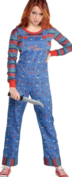 Party City Scary-Womens Chucky Costume - Child's Play