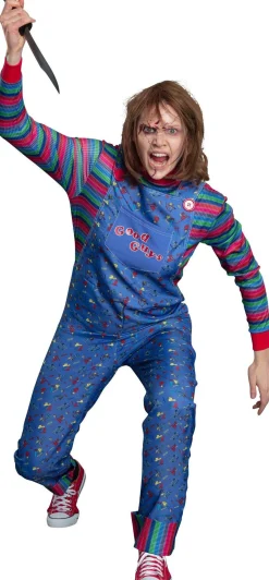 Party City Scary-Womens Chucky Costume - Child's Play