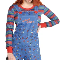 Party City Scary-Womens Chucky Costume - Child's Play