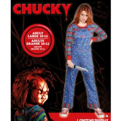Party City Scary-Womens Chucky Costume - Child's Play
