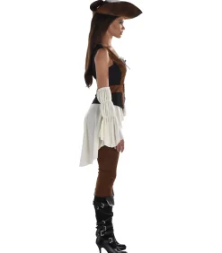 Women Party City Pirate|Women's Shipwrecked Pirate Costume