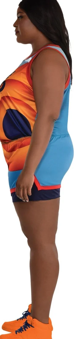 Party City Plus Size Costumes-Women's Tune Squad Plus Size Costume - Space Jam 2